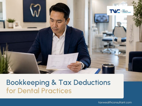 Bookkeeping and Tax Deductions for Dental Practices: What Practice Owners Miss