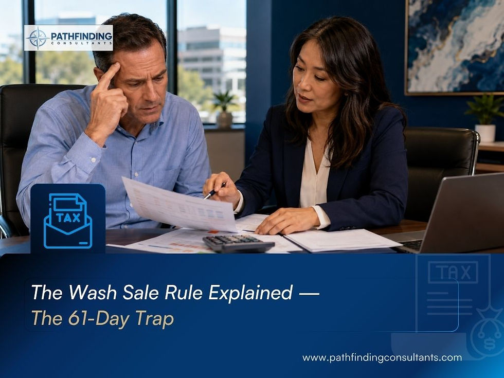 The Wash Sale Rule — How Buying Back Too Soon Can Erase Your Tax Loss (and Leave You With a Phantom Gain)