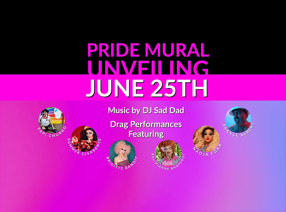 Pride Mural Unveiling