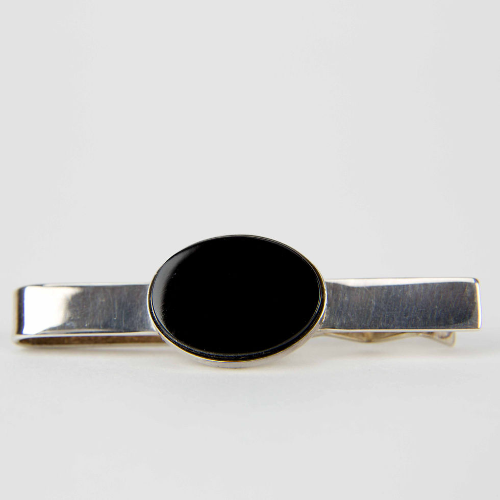 Whitby Jet Senior Tie Clip