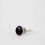 Thumbnail: Whitby Jet Celtic Oval Ring