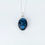 Thumbnail: Whitby Jet small blue abalone Pendant