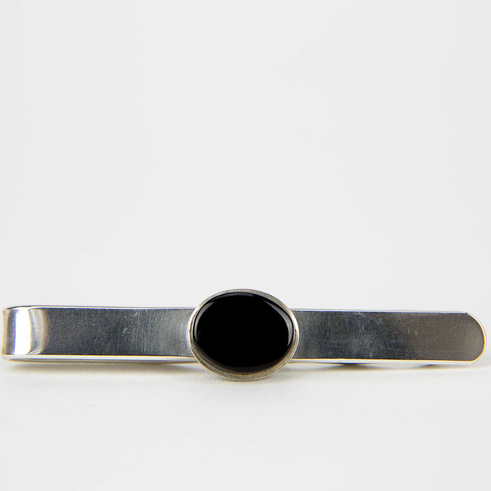 Whitby Jet Junior Tie Clip