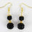 Thumbnail: Whitby Jet Designs Double Cross Earrings