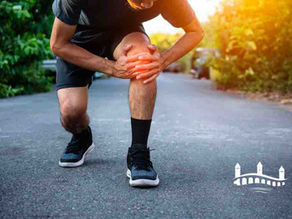 coureur souffrant du genou