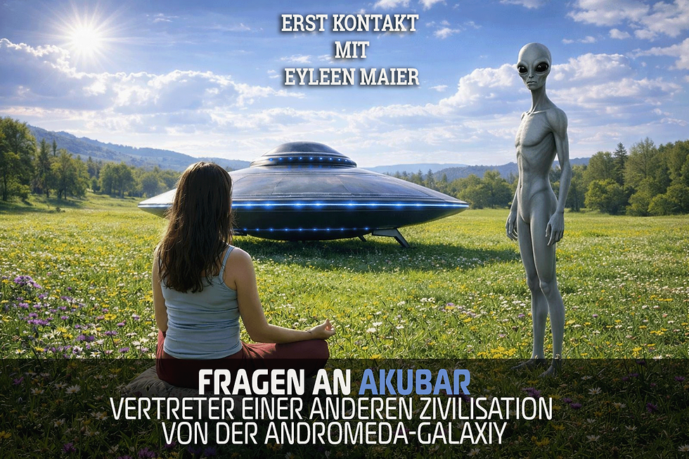 Zoom- Live mit Eyleen Maier: Fragen an AKUBAR - Vertreter einer anderen Zivilisation"