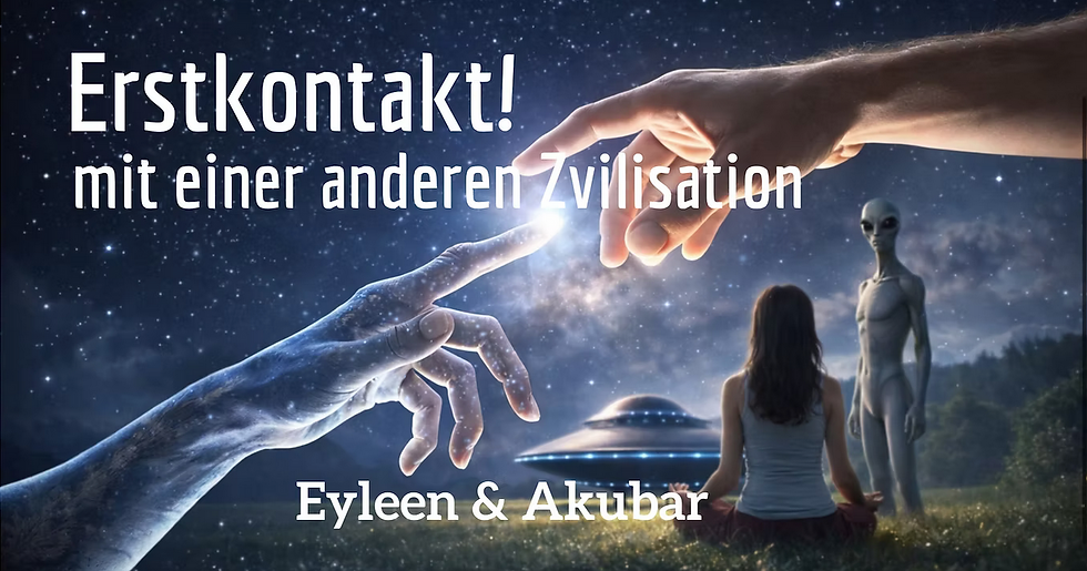 Zoom- Live mit Eyleen Maier: Fragen an AKUBAR -  Vertreter einer anderen Zivilisation"