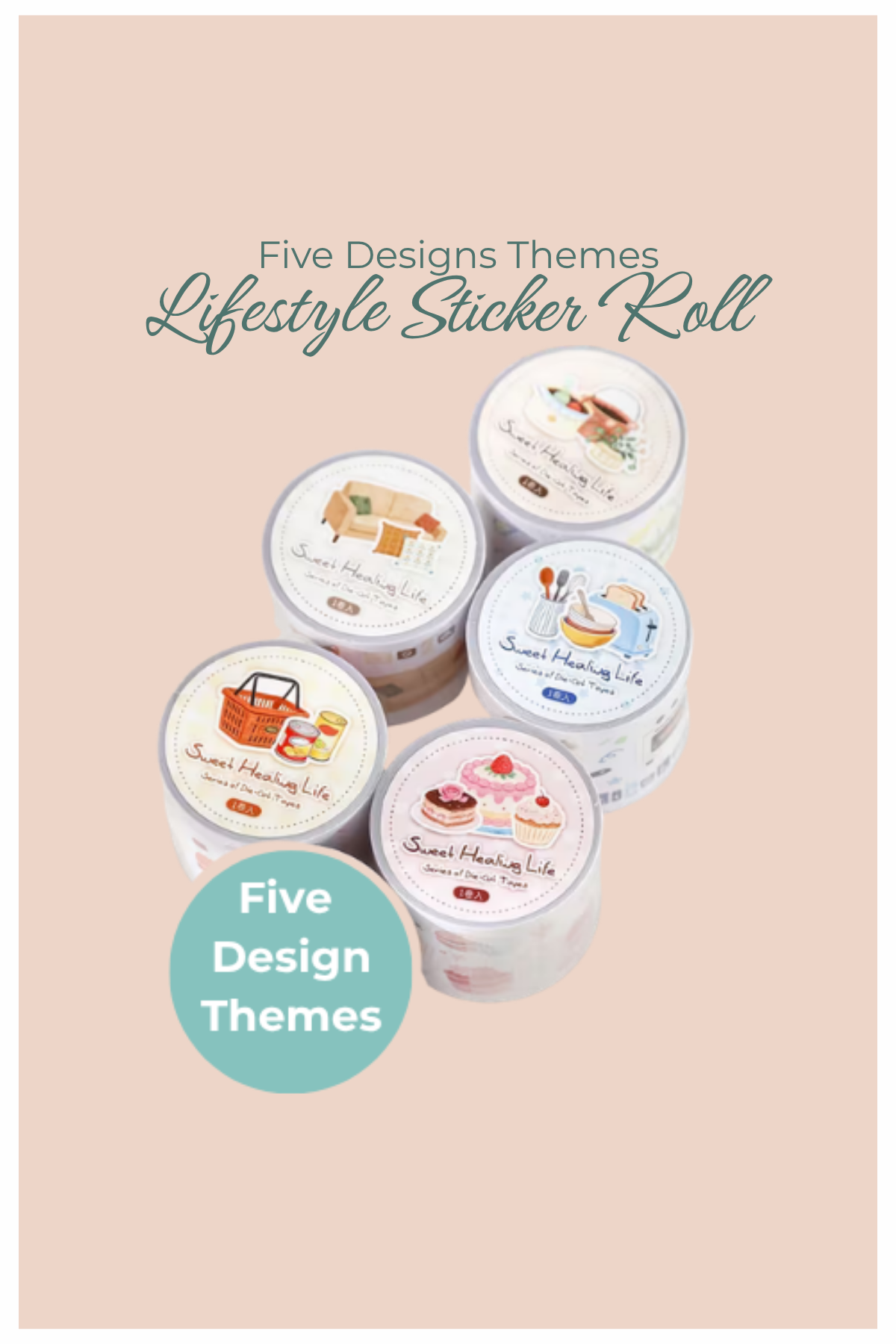 Lifestyle Sticker Roll