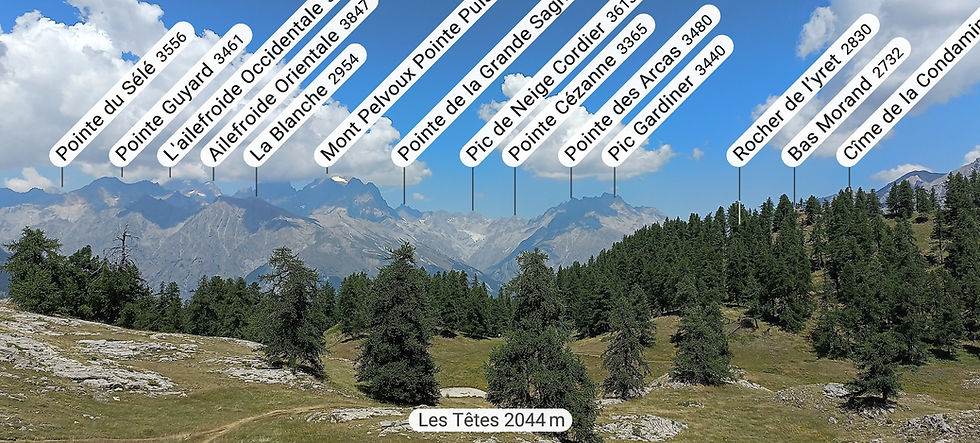Les têtes par le lac de Charbonnière