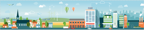 Bâche smart City XXL