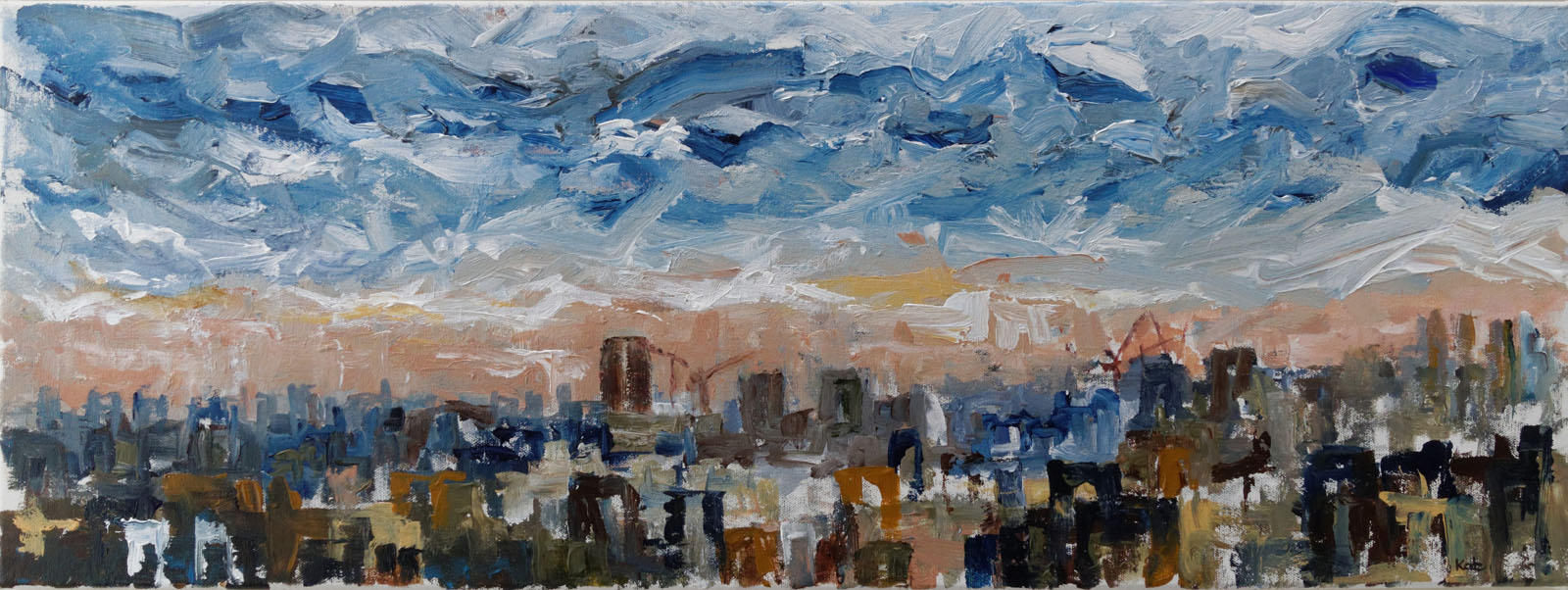 East from the Studio - Dawn 1