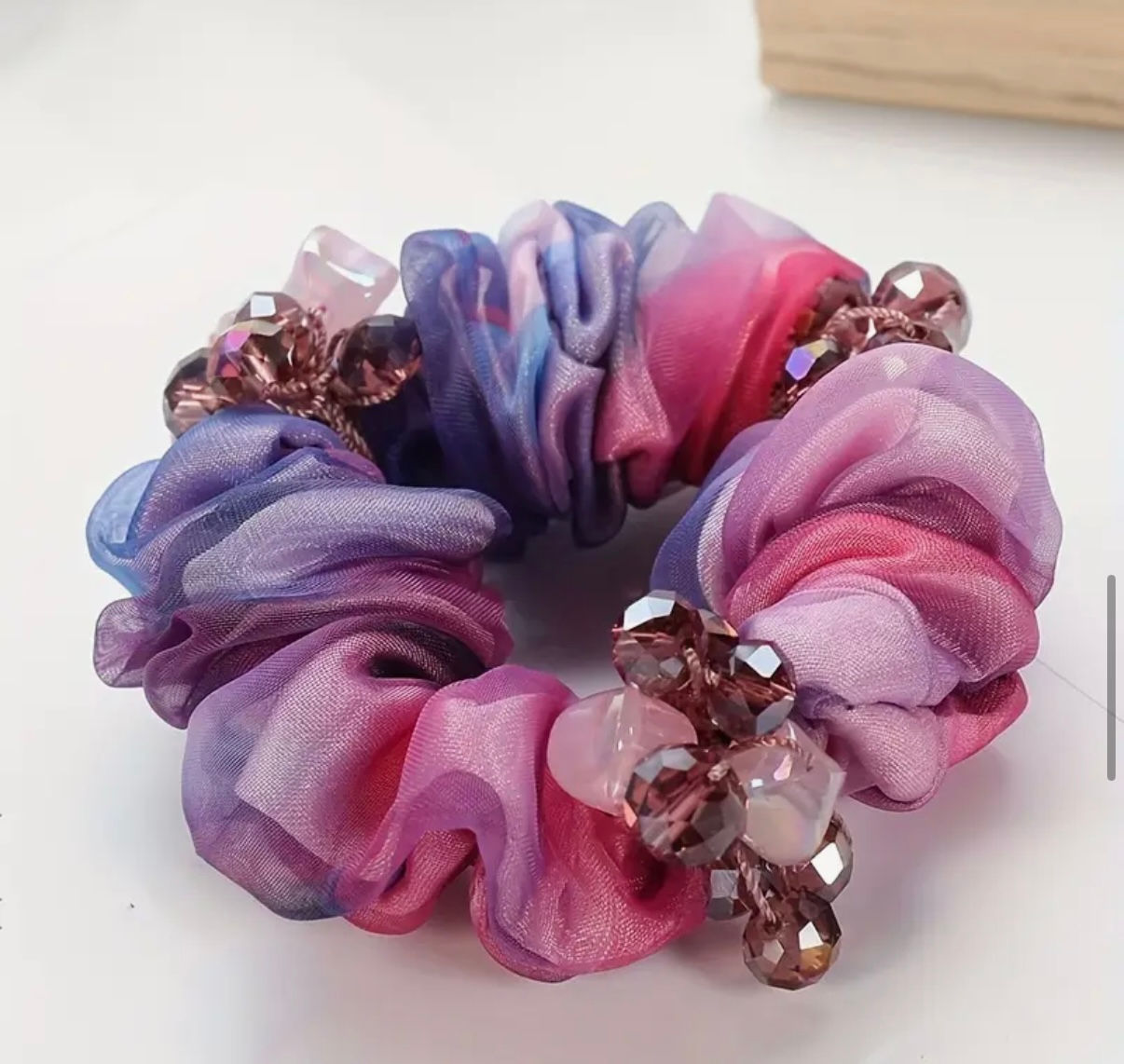 Scrunchie Rainbow Glow