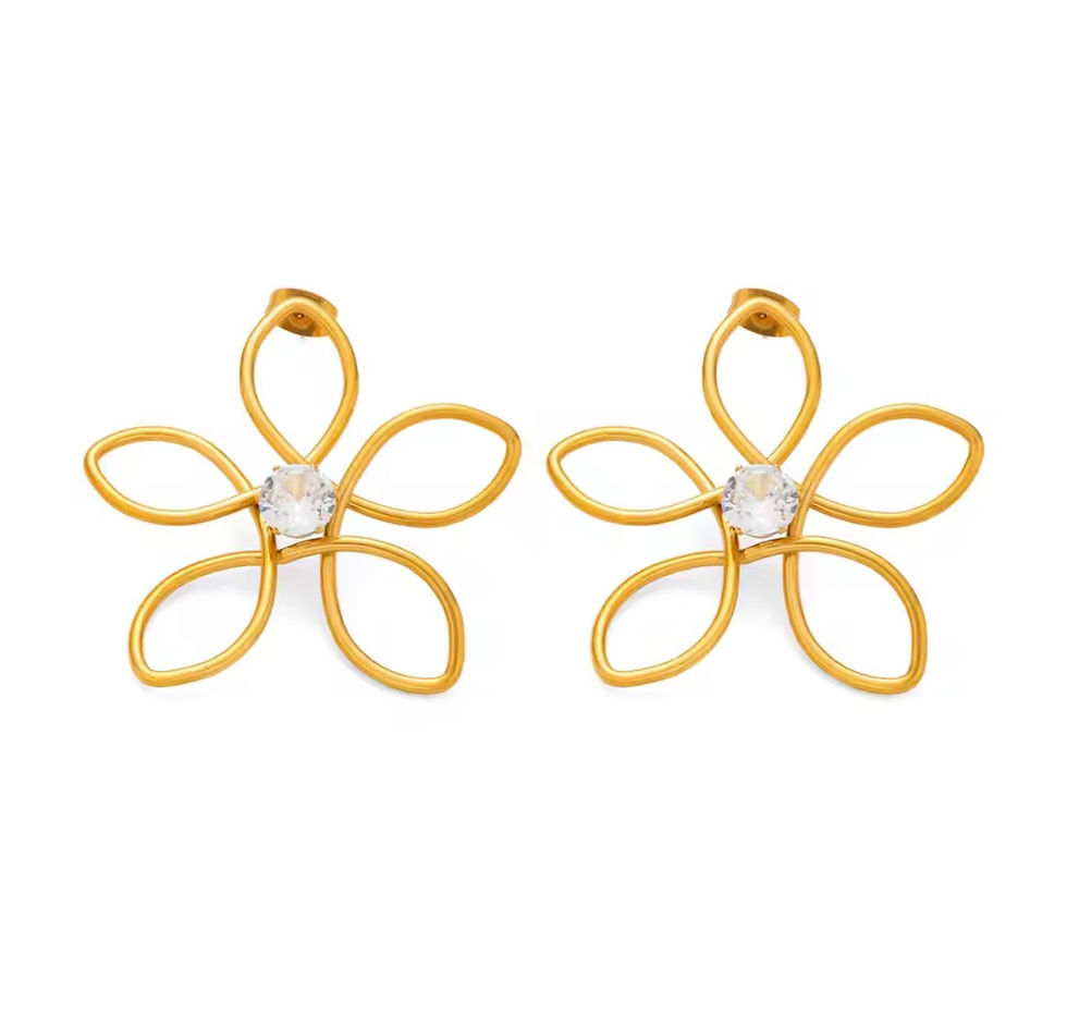 Miniatura: Orecchini Petali