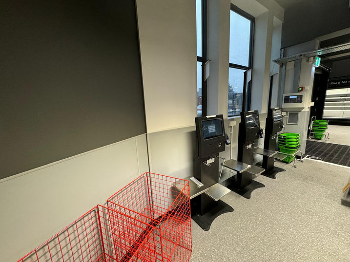 Retail shopfitting at ASDA Express in Castleford by CT Contractors Preston