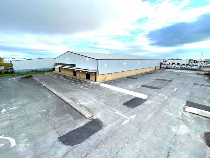 Industrial unit fit-out refurbishment at Squires Gate in Blackpool by CT Contractors Preston