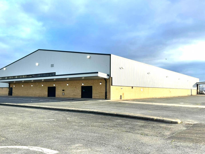 Industrial unit fit-out refurbishment at Squires Gate in Blackpool by CT Contractors Preston