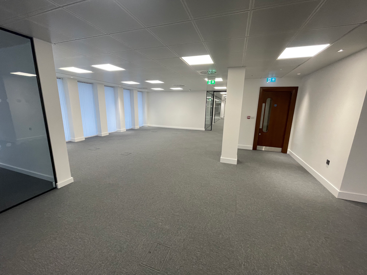 Office fit-out refurbishment at Temple One Offices in Birmingham by CT Contractors Preston