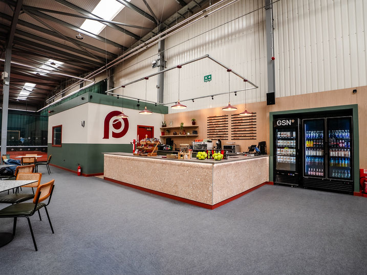 Indoor padel courts at Performance Padel Club Kendal completed by CT Contractors