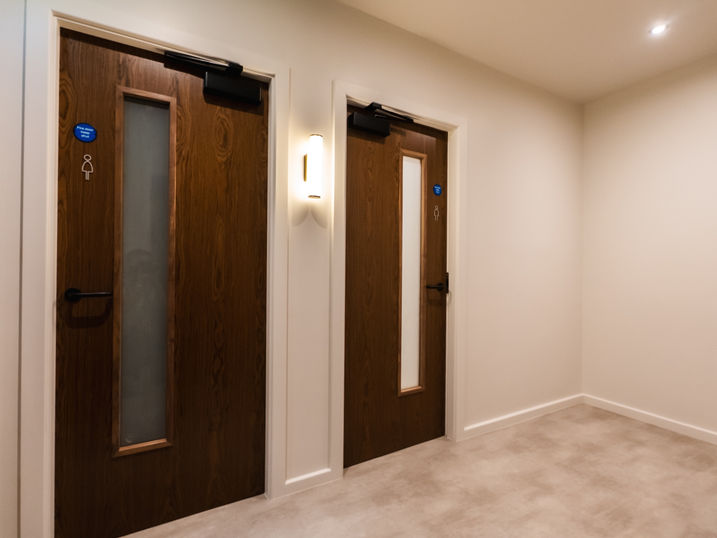 Changing rooms at Atlas Training Club completed by CT Contractors