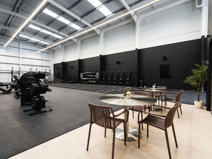 Atlas Training Club café and social area completed by CT Contractors