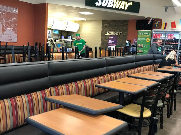 Retail shopfitting at Subway in Cockermouth by CT Contractors Preston