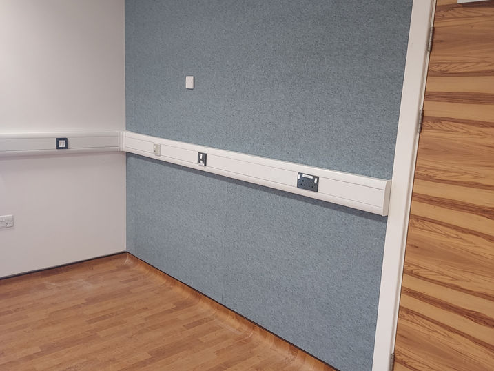 Healthcare fit-out refurbishment at NHS Fleetwood Medical Centre in Fleetwood by CT Contractors Preston