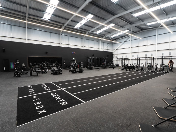 HYROX gym fit out in South Manchester by CT Contractors