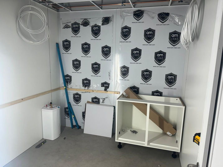 Retail shopfitting at ASDA Express in Castleford by CT Contractors Preston