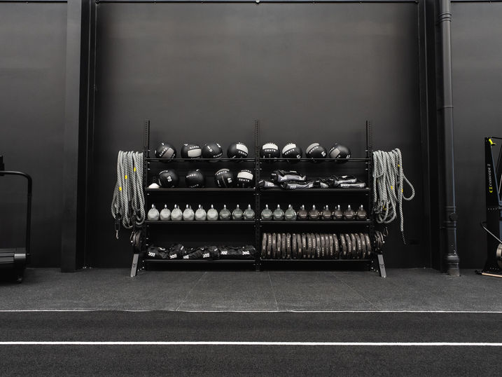 Strength and functional training area at Atlas HYROX Training Club