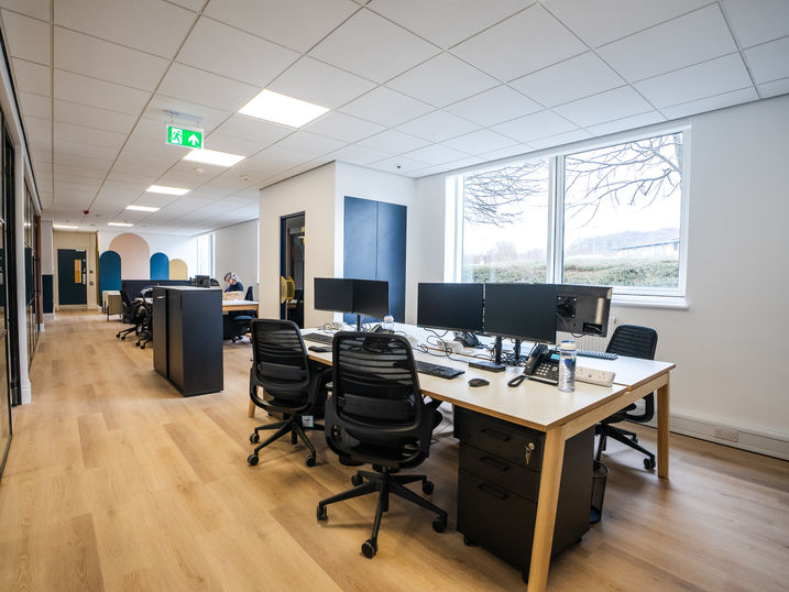 Office fit-out refurbishment at Riverside Accountancy in Lancaster by CT Contractors Preston