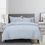 Thumbnail: KUARTO Tencel Lyocell  Duvet Set -  Light Blue - Solid