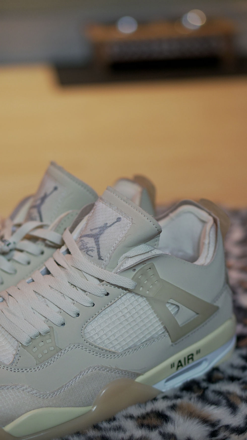Thumbnail: Off-White × Air Jordan 4 “Sail”