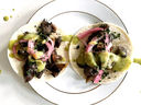 Vegan Mushroom Confit Street Tacos
