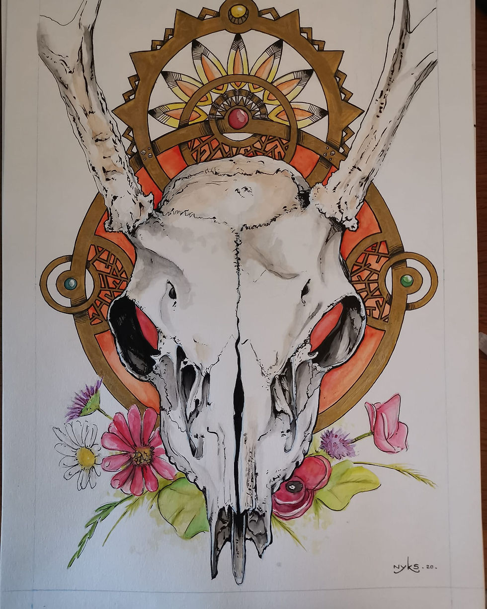 skull cerf