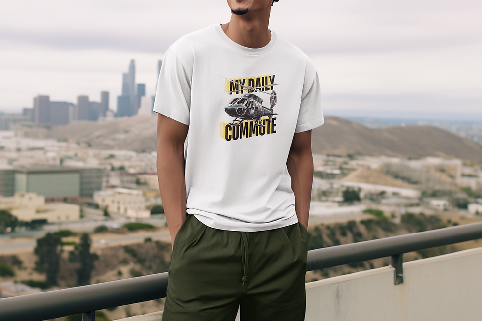 Thumbnail: My daily commute Air Force - Unisex regular fit T-shirt