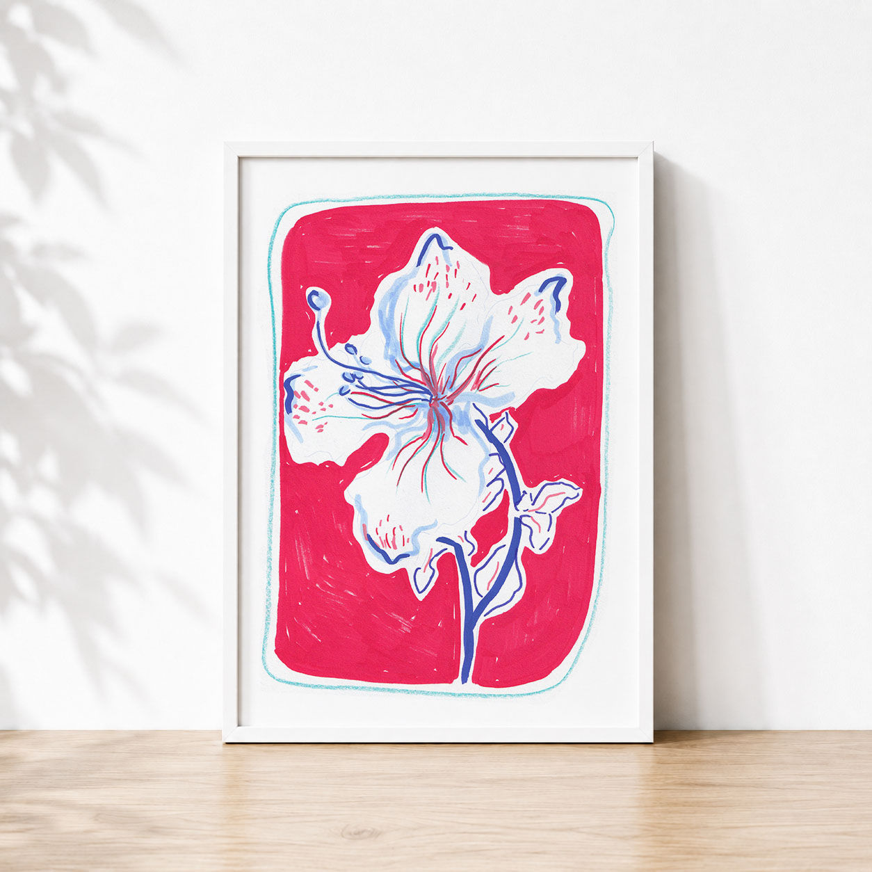 Floral Tile No.6