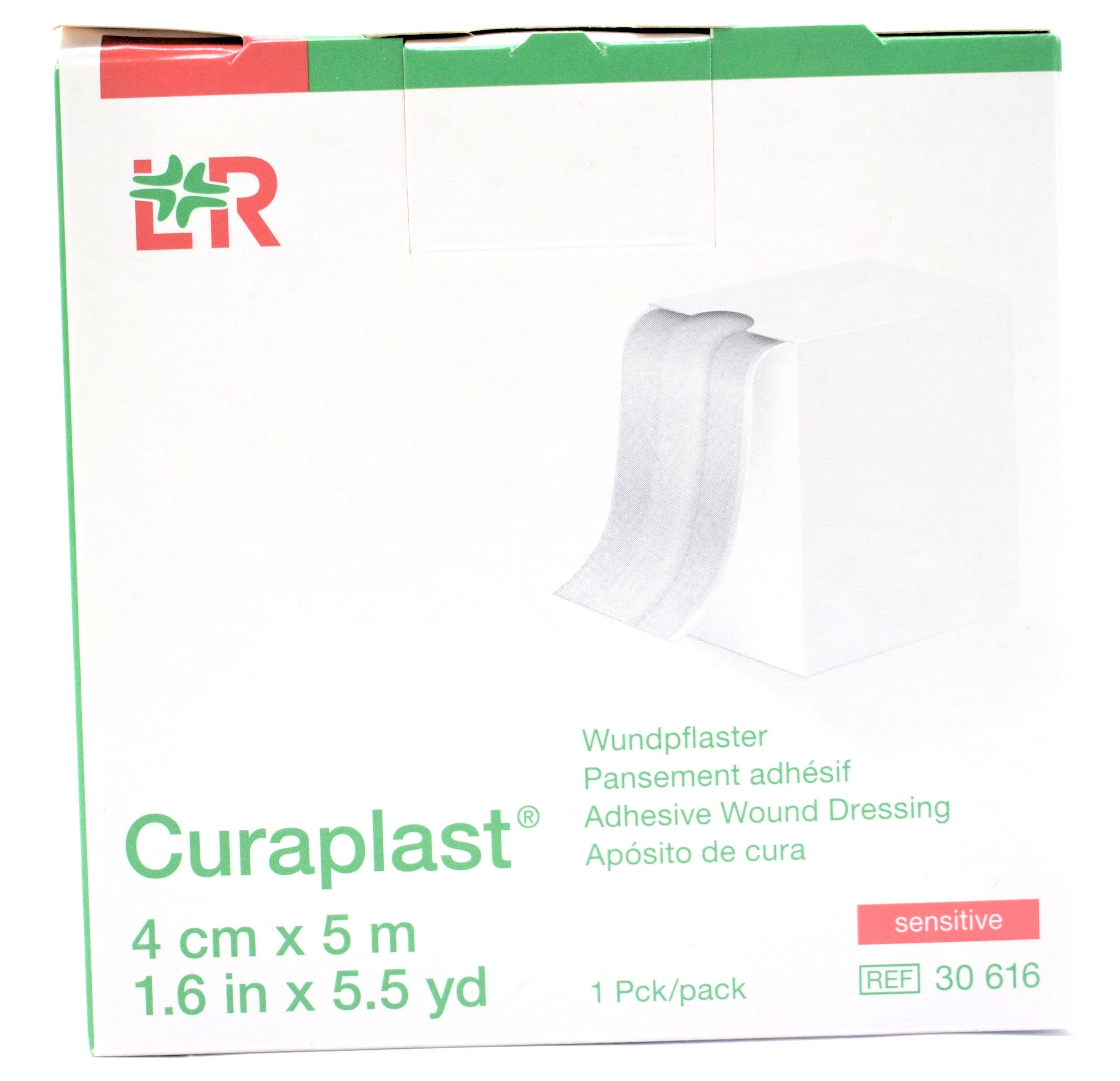 Wundpflaster Curaplast sensitiv 4 cm x 5 m REF 30616