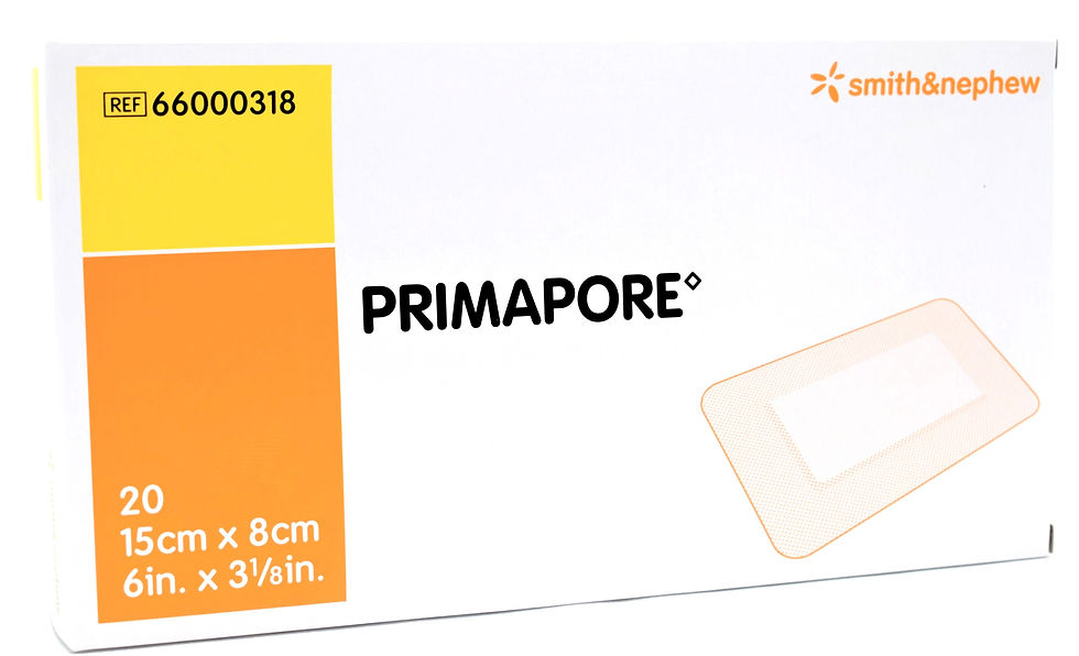 20x Wundverband Primapore steril 15 cm x 8 cm Vlies Pflaster RE66000318