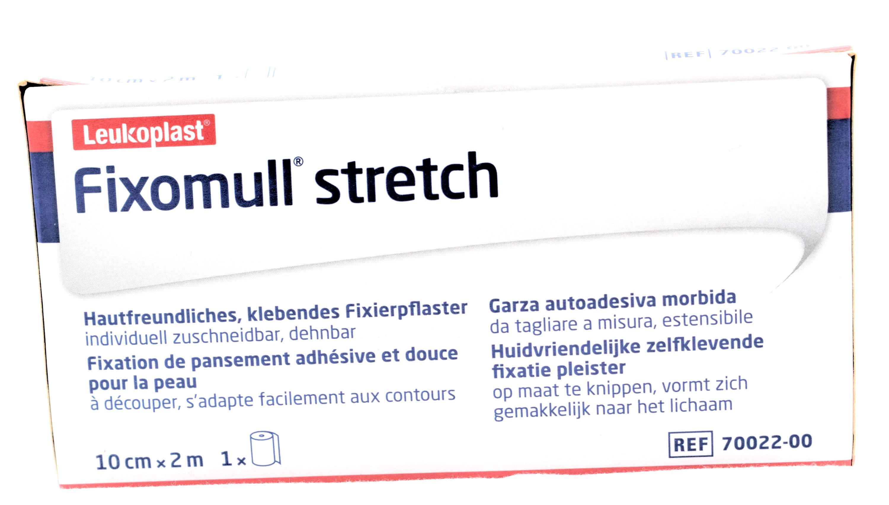 Fixierpflaster Fixomull stretch 10 cmx2 m klebendes Pflaster REF 70022-00