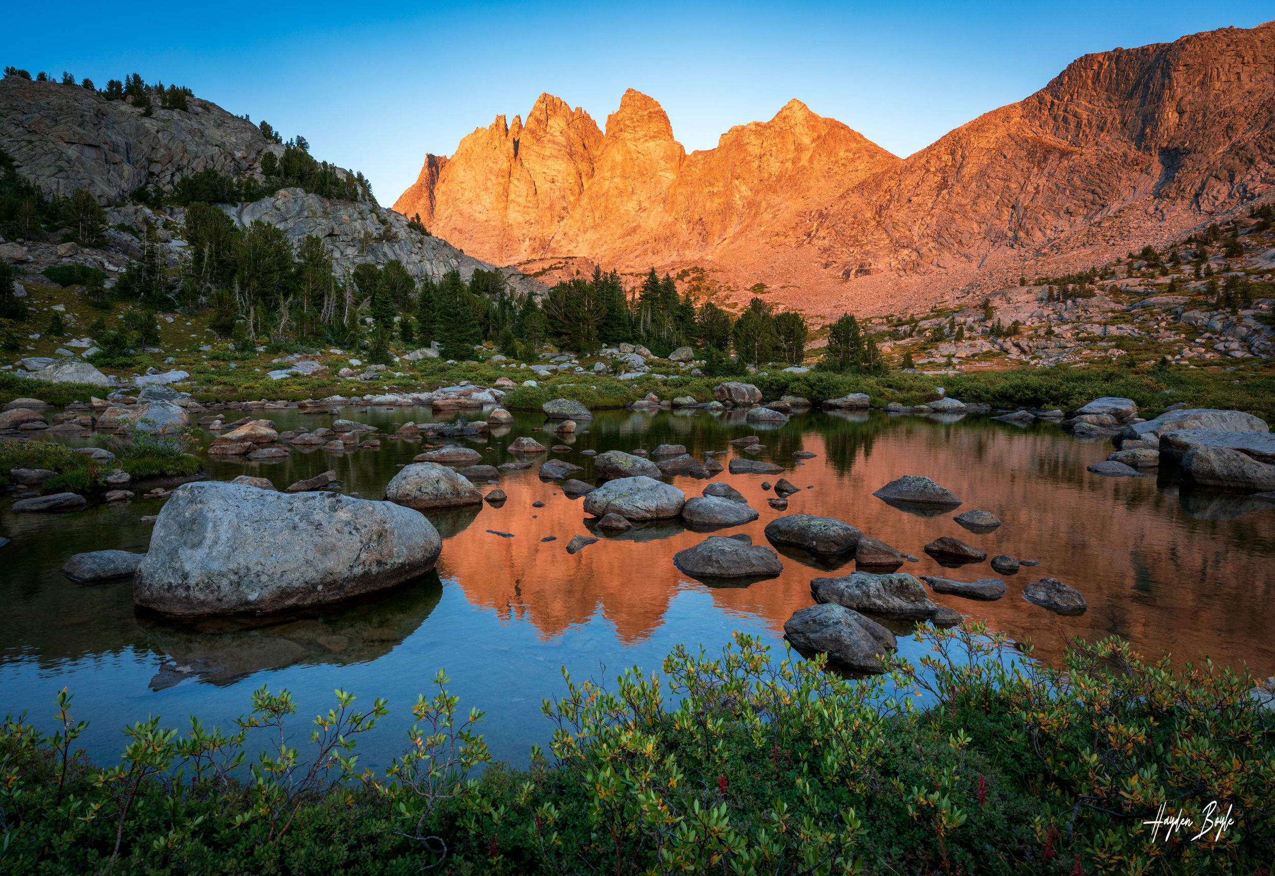 Mount Boneville Sunset