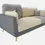 Thumbnail: Evon 3 Seater Sofa in Grey & Beige Colour
