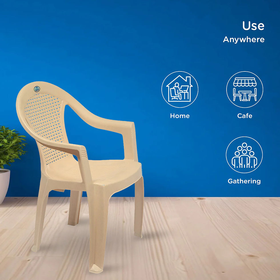 Thumbnail: CHR2051 Arm Chair (Marble Beige)