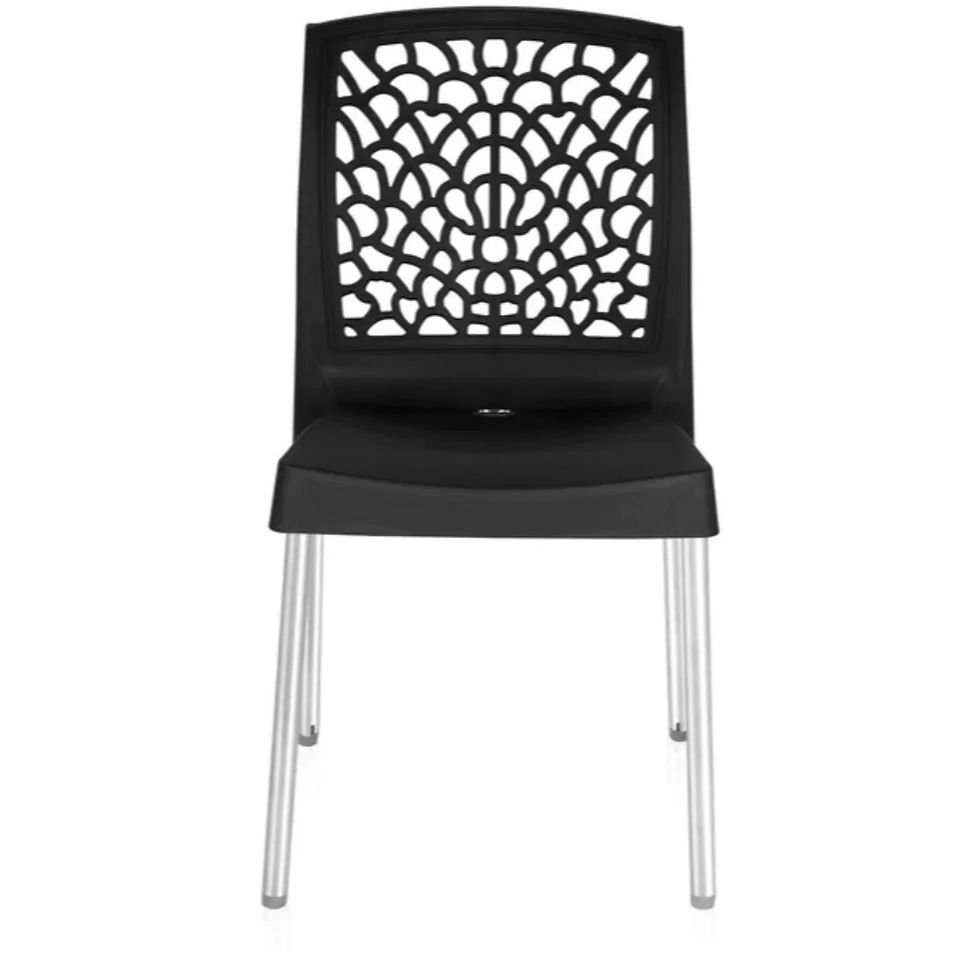 Thumbnail: Novella 19 Plastic Armless Chair (Iron Black)