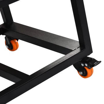 Thumbnail: Zoe Folding Bed With Mattress (Black)