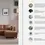 Thumbnail: Casa Leatherette LHS 6 Seater Sectional Sofa