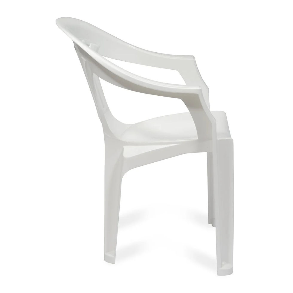Thumbnail: CHR2101 Arm Chair (Milky White)