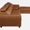 Thumbnail: Tridasa Leatherette  LHS Sectional Sofa