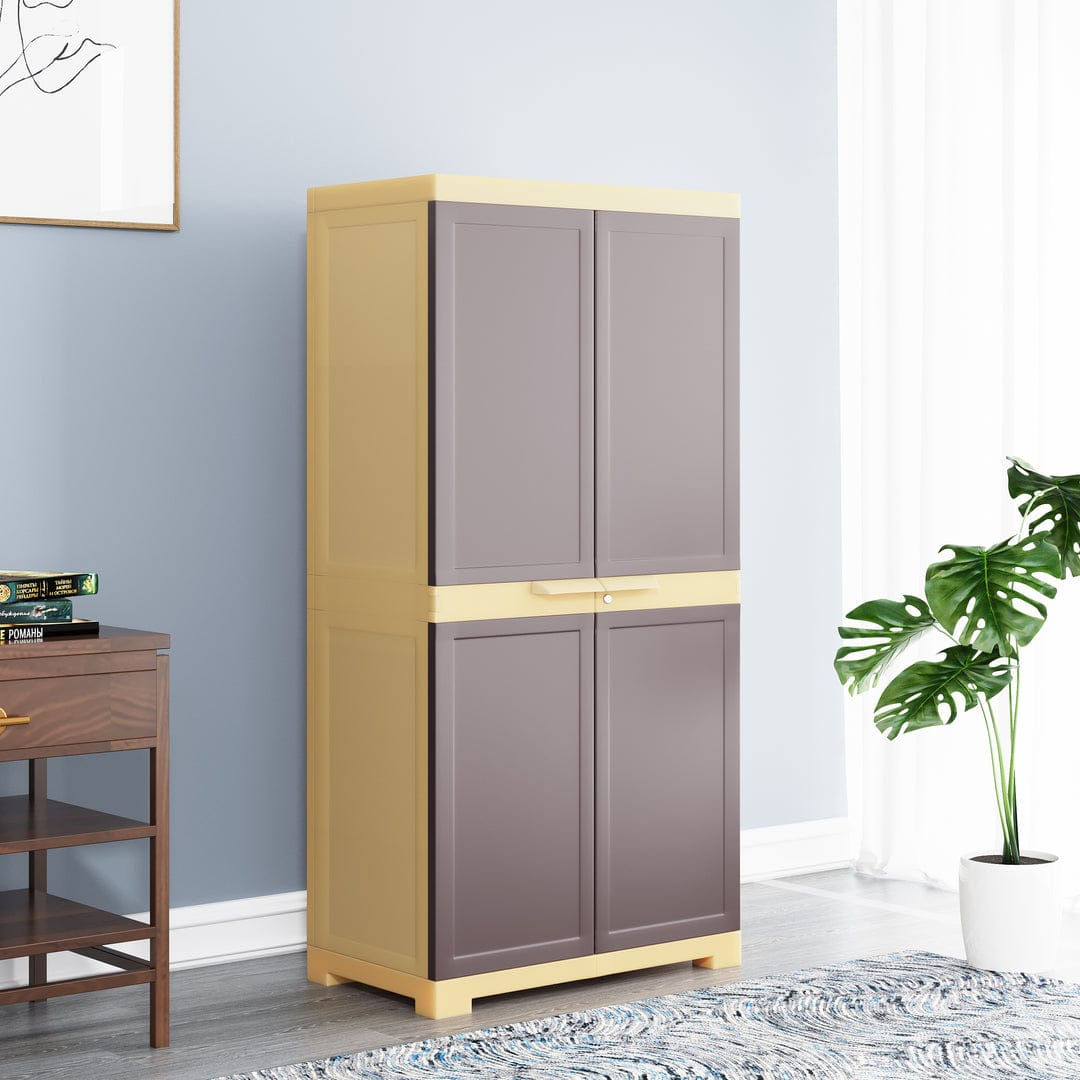 FMM (FREEDOM MINI) Storage Cabinet ( BISCUIT/BROWN )