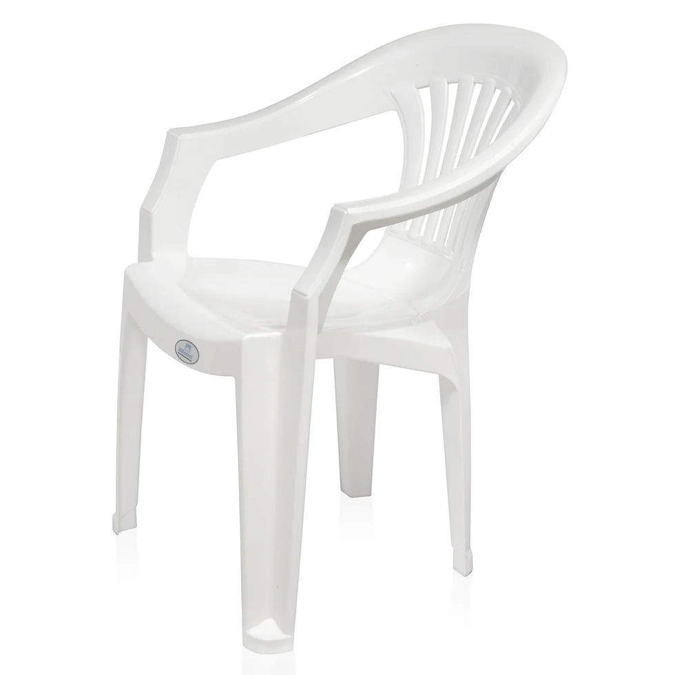 Thumbnail: CHR2101 Arm Chair (Milky White)