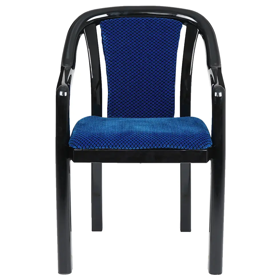 Thumbnail: Signature Fabric Arm Chair (Blue)